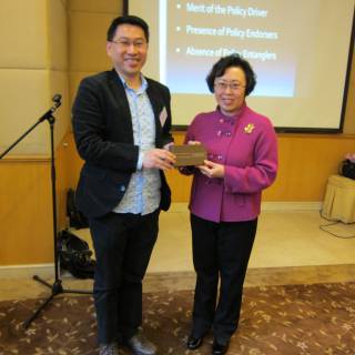 Social Gathering with Ms. Eva Cheng (Former Secretary for Transport and Housing, HKSAR Gorverment)