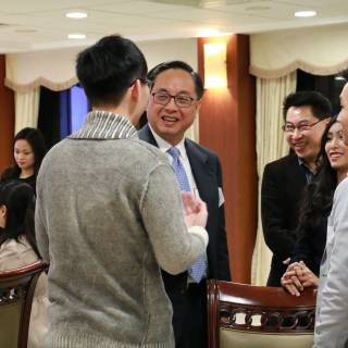 Dinner with Mr. Nicholas Yang, JP (Secretary for Innovation and Technology, HKSAR Government)